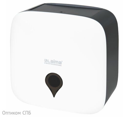 Диспенсер для полотенец ULTRA LAIMA PROFESSIONAL, H3, V-сложения, белый, ABS-пластик