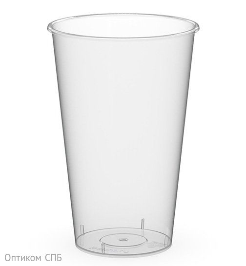 Стакан Bubble Cup 350 мл, диаметр 80 мм, прозрачный глянцевый, 720 штук