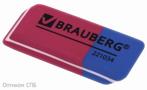 Ластик Brauberg Assistant 80 подходит для удаления надписей чернографитного карандаша. Выполнен из тремопластичной резины. Имеет прямоугольную форму. Скошенные края позволяют стирать тонкие линии. Размер 41х14х8 мм. Цвет красно-синий.