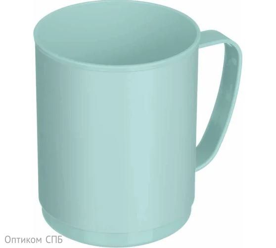 Кружка пластиковая Phibo Picnic 400 мл, светло-голубая
