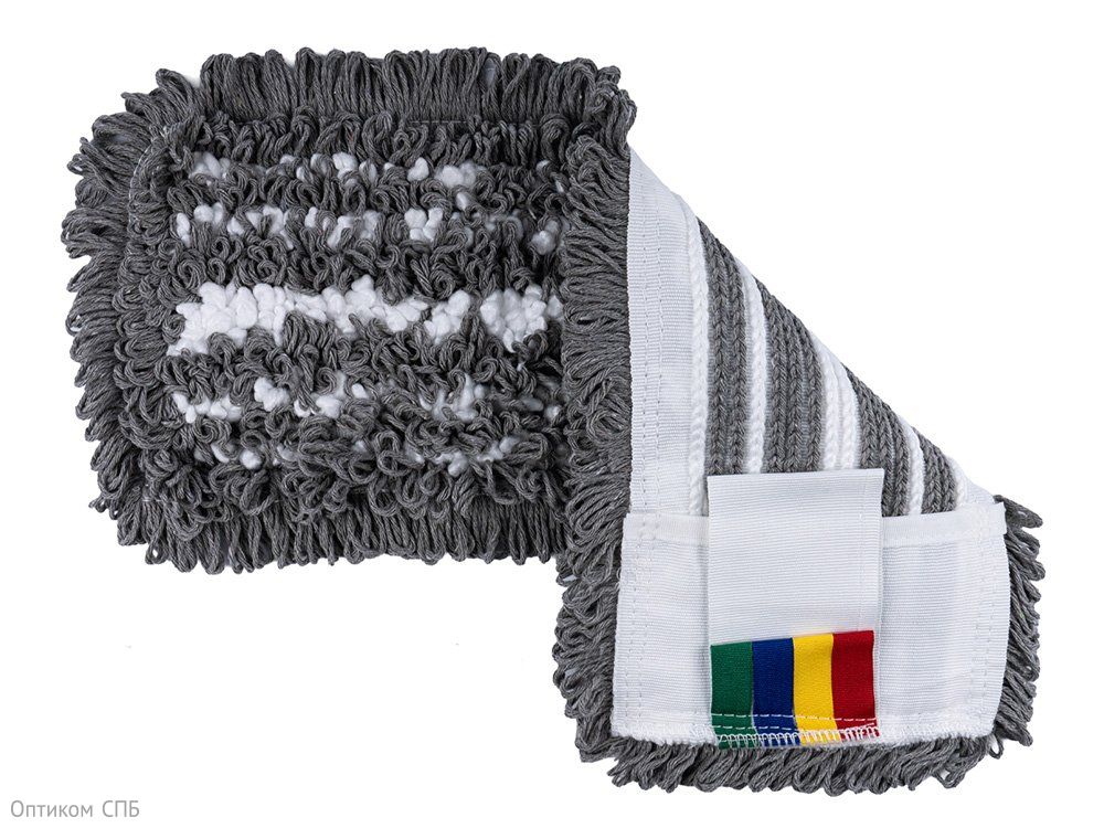 МОП плоский текстильный Optiline предназначен для эффективной сухой и влажной уборки различных типов поверхностей. Изготовлен из комбинированного материала, обеспечивает превосходные впитывающие свойства, высокую очищающую способность, сбор большого количества мусора и пыли, устойчив к износу. Хлопковые волокна отлично поглощают влагу, микрофибра эффективно захватывает пыль, грязь и мелкие частицы загрязнений. Плоская конструкция МОПа позволяет легко проникать в труднодоступные места. Универсальное крепление карман/ушки обеспечивает надежную фиксацию на держателе и быстрое снятие для стирки или замены. Размер 40х13 см подходит для обработки больших площадей с сохранением маневренности. Цветовая кодировка позволяет разделить зоны уборки, исключает возможность перекрестного загрязнения. МОП сохраняет свои рабочие характеристики после многочисленных стирок, быстро сохнет, не деформируется, устойчив к воздействию моющих средств.

Область применения: офисные и административные здания, торговые центры, медицинские учреждения, образовательные организации, предприятия общественного питания, гостиничные комплексы, жилые помещения.
