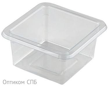 Прозрачный пластиковый контейнер 150 мл - компактное и практичное решение для маленьких порций пищевых продуктов. Изготовлен из прочного пищевого пластика, который устойчив к деформации, растрескиванию, низким температурам и механическим воздействиям. Гладкие прозрачные стенки обеспечивают эффектную демонстрацию содержимого и удобны для нанесения этикеток. Контейнер идеален для десертов, молочных продуктов, мороженого, деликатесов, салатов, холодных блюд, ягод, а также для промоакций и пробников. Совместим с крышкой арт.17-1393, которая фиксируется гибким контурным замком, обеспечивая герметичность и защиту содержимого от внешних воздействий. Отлично подходит для использования в кафе, ресторанах быстрого питания, фудкортах, службах доставки, супермаркетах и розничной торговле. Материал безопасен для контакта с пищевыми продуктами и пригоден для вторичной переработки. Размер 80×80×45 мм. В упаковке 360 штук.
