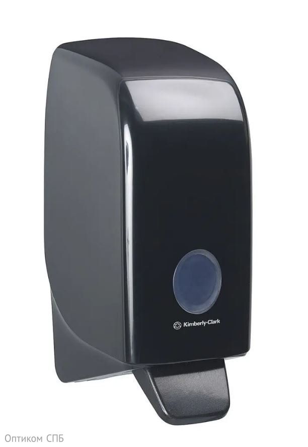 Диспенсер Kimberly-Clark Aquarius для мыла-пены, 1 литр, чёрный