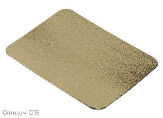 Подложка 160х225 мм, 0,8 мм, золото/серебро, 100 штук