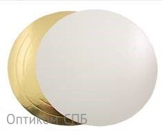 Подложка круглая, диаметр 140 мм, золото/жемчуг, 3,2 мм, 20 штук