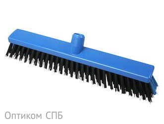 Щетка для пола FBK предназначена для сухой уборки внутренних помещений. Имеет корпус из полипропилена синего цвета. Оснащена комбинированной мягкой/жесткой щетиной для сбора различного вида мусора. Прекрасно справляется с пылью в труднодоступных местах, бережно очищает поверхности, не царапая их. Благодаря ширине 40 см позволяет быстро и качественно справиться с уборкой. Используется совместно с рукоятками FBK. Соответствует требования ХАССП. 