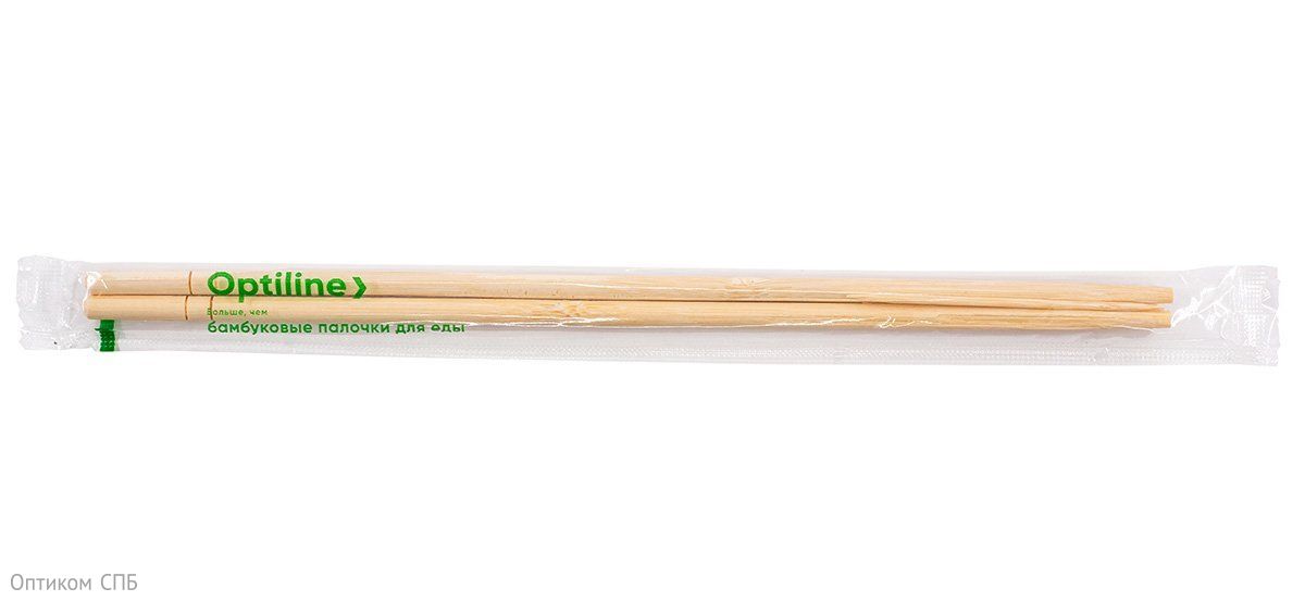 Палочки для еды Optiline выполнены из натуральной древесины, легкие, гладкие, экологичные. Предназначены для употребления блюд восточной кухни. Разделенные, имеют круглую форму, удобные в использовании, устойчивые к влаге и жиру. Длина 22,5 см. Поставляются в индивидуальной полиэтиленовой упаковке. В упаковке 100 штук.