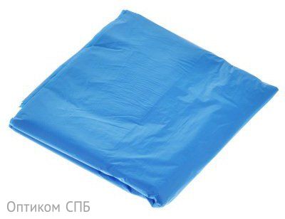 Мешки для мусора, ПВД, 90х130 см, 50 мкм, 200 литров, синие, 50 штук