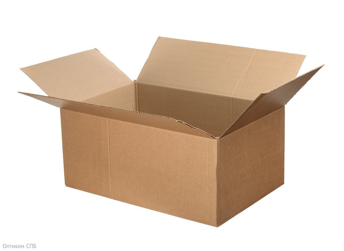 Универсальная многоцелевая коробка бурого цвета 54х35х24 см, отлично подойдет как для упаковки документов и бумаг, так и для хранения и транспортировки вещей. Изготовлен из бурого трехслойного картона марки Т-23. В упаковке 20 штук.