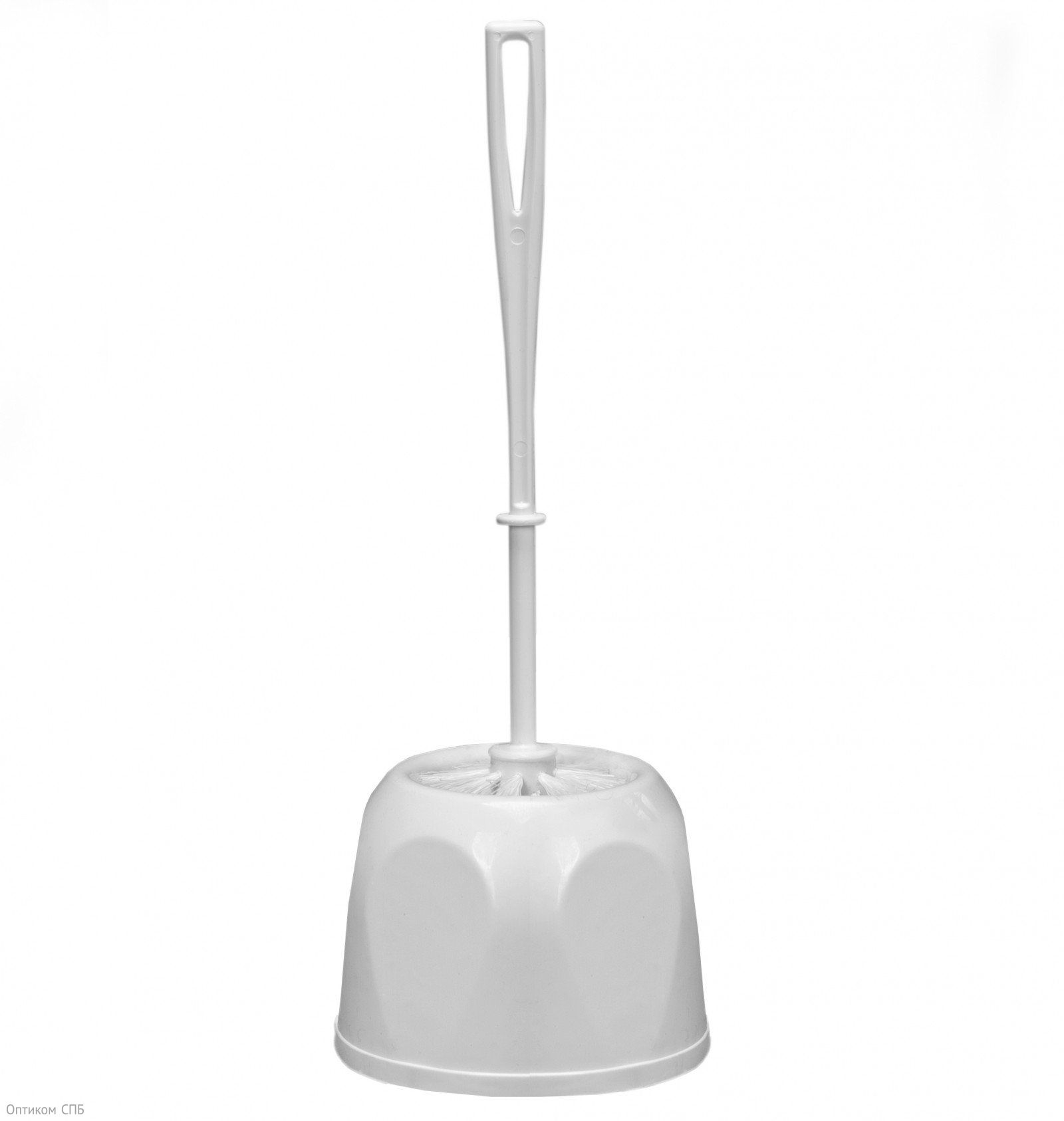 Ёрш для унитаза с подставкой Стандарт представлен в белом цвете. Произведен в России и отвечает современным стандартам качества. Изготовлен из переработанного пластика, благодаря чему покупатель получает не только надежное решение с долгим сроком эксплуатации, но и существенную экономию. Продукция будет интересна социально ответственным компаниям, поддерживающим цели устойчивого развития.