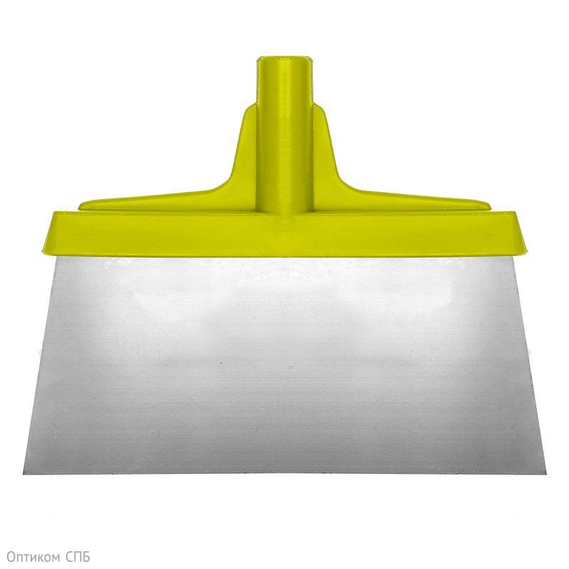 Скребок для пола Schavon 275х120 мм, нержавеющая сталь, желтый