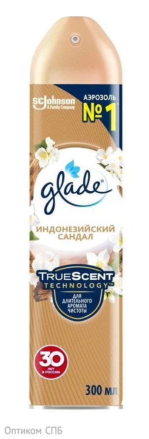 Глейд Освежитель воздуха Индонезийский сандал, 300 мл