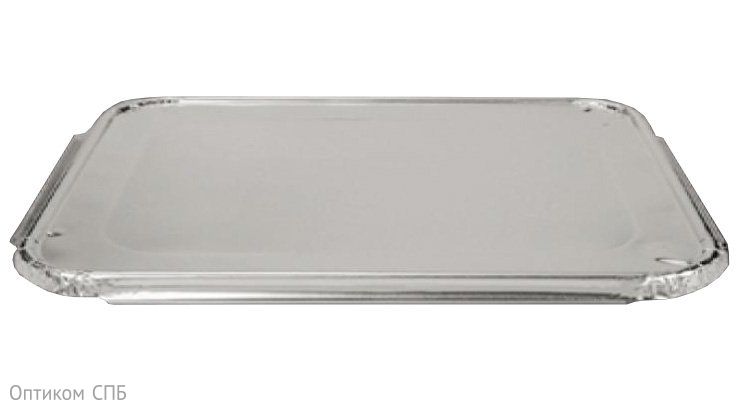 Крышка алюминий/картон для касалетки 2040 мл, 100 штук (основание 19-6476) 