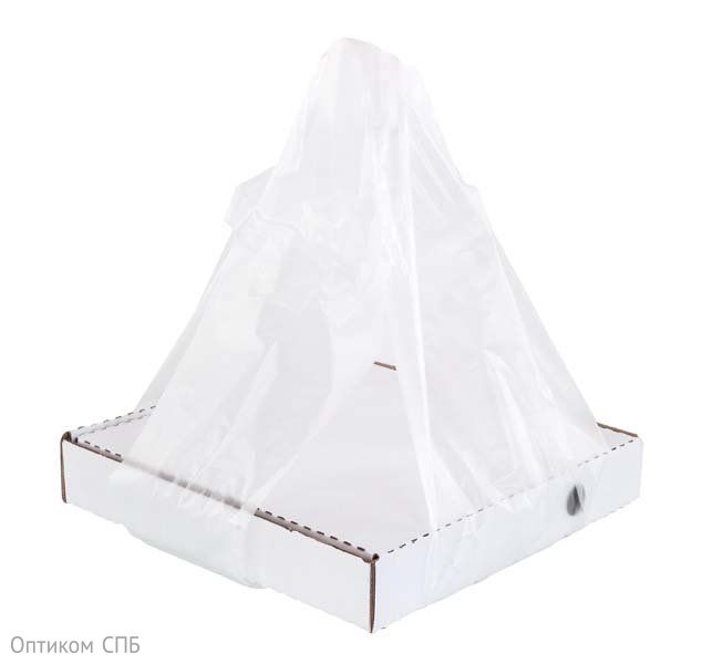 Пакет-майка под коробку для пиццы изготовлен из полиэтилена низкого давления. Оснащен специальными прорезями для размещения квадратной коробки горизонтально, предотвращает механические повреждения. Подходит для транспортировки пиццы размером от 20х20 см до 28х28 см. Размеры: 24х50 см, ширина бокового фальца 18см, плотность 14 мкм. В упаковке 100 штук.