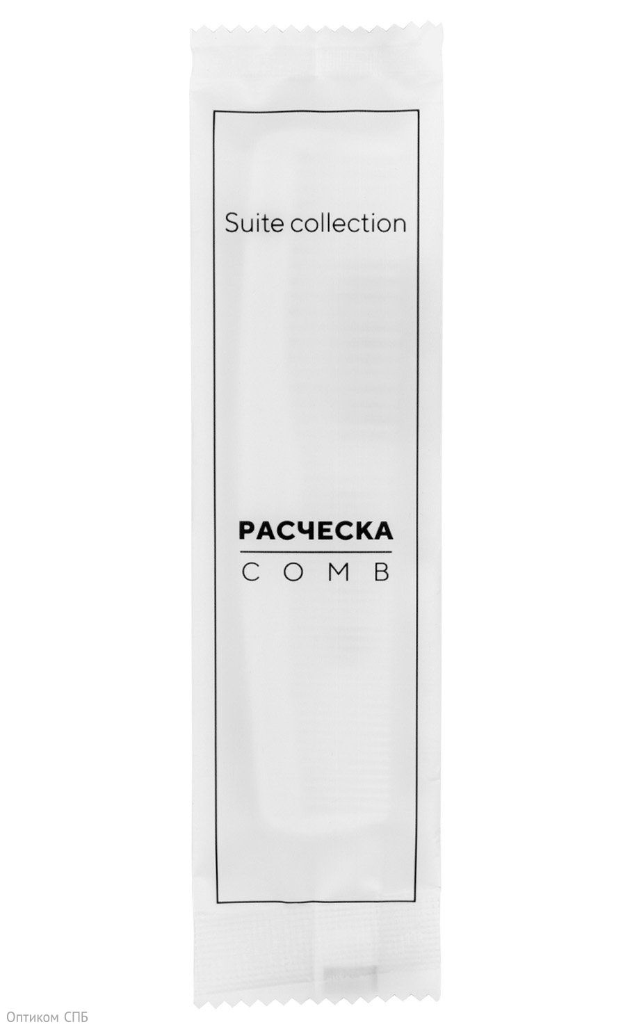 Расческа 12,5 см "Suite collection" Optiline, флоупак