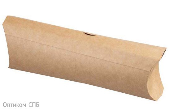 Упаковка для роллов "Оригамо" подходит для разогрева в микроволновой печи, удерживает жир и влагу, изготовлена из крафтового картона. Поставляется в плоском виде. Имеет специальную отрывную полосу. Подходит для заведений торгующих едой на вынос. После вскрытия может использоваться в качестве держателя.
Размер 200х70х55 мм.  
В коробке 300 штук.
