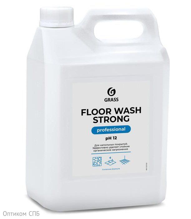 Грасс Floor Wash Strong Моющее средство для поломоечных машин, 5 литров