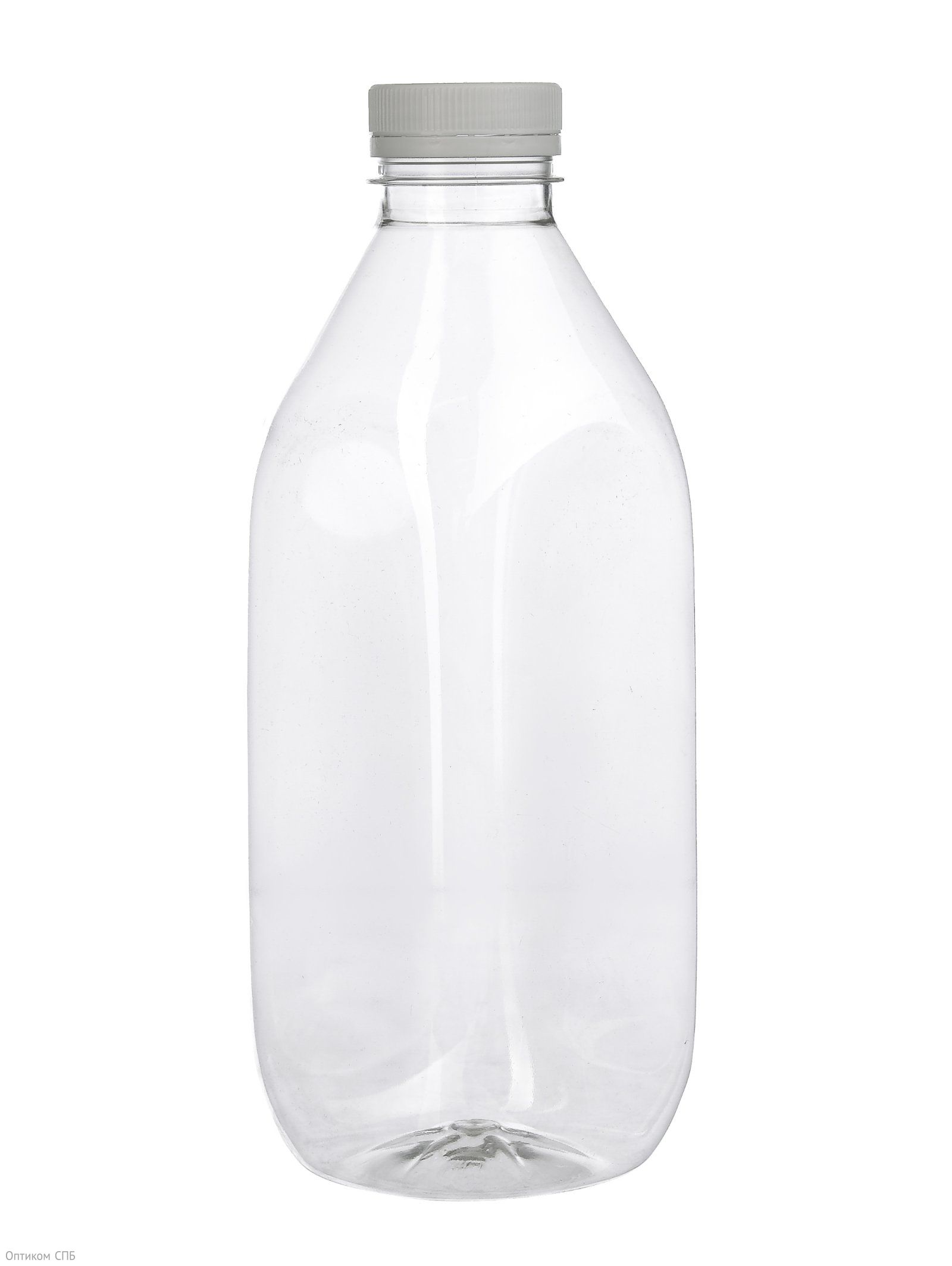 Бутылка пластиковая прозрачная из ПЭТ, квадратной формы. Предназначена для хранения и транспортировки различных жидкостей, в том числе пищевых продуктов, таких как свежевыжатые соки, вода, молочные и кисломолочные продукты, газированные напитки. Прозрачность бутылки позволяет, не открывая ее, увидеть, что находится внутри. Диаметр горла бутылки — 38 мм. Объем — 1000 мл. В упаковке 50 штук.