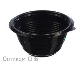 Пластиковый круглый контейнер ПР-МС-500 ПРОТЭК - профессиональное решение для порционной фасовки, хранения и транспортировки пищевых продуктов. Объемом 500 мл и диаметром 144 мм, он идеально подходит для супов, соусов, каш, гарниров, салатов, готовых блюд и полуфабрикатов. Изготовлен из прочного полипропилена, устойчивого к механическим воздействиям, жирам и кислотам, а также к перепадам температур. Контейнер пригоден для разогрева в микроволновой печи (без крышки) и хранения в холодильнике. Черный цвет корпуса придает современный эстетичный вид и обеспечивает защиту светочувствительных продуктов. Контейнер совместим с герметичной крышкой арт.17-4439 (приобретается отдельно), которая надежно фиксируется, предотвращая протекание и сохраняя свежесть содержимого.  Широко применяется в ресторанах быстрого питания, кафе, фудкортах, службах доставки, кейтеринге, корпоративных столовых, на пищевом производстве и в домашних условиях. Удобная форма позволяет штабелировать контейнеры при хранении и транспортировке, экономя пространство. Материал экологически безопасен и подлежит переработке. Упаковка включает 480 штук.
