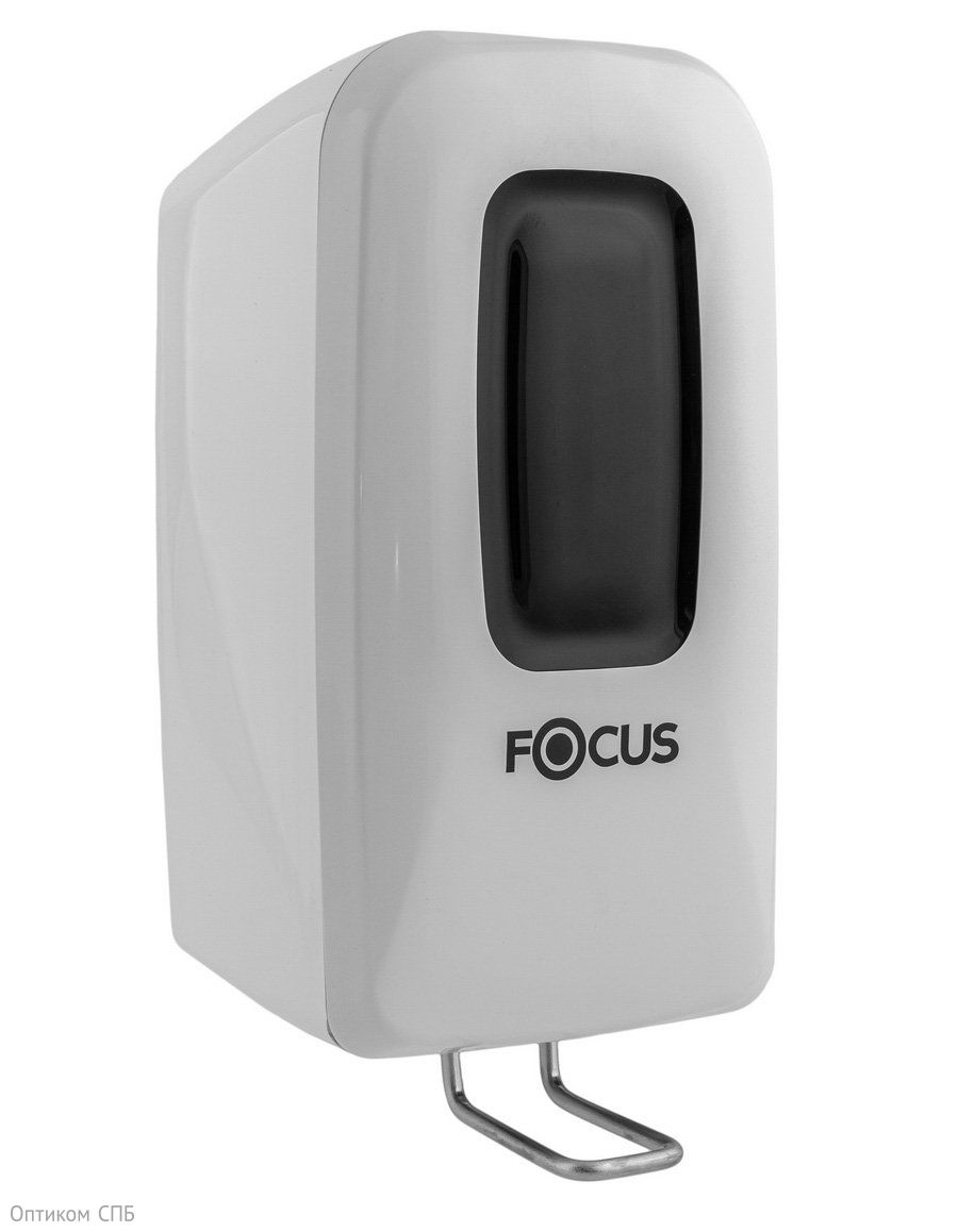 Диспенсер Focus для мыла-пены механический, наливной, белый