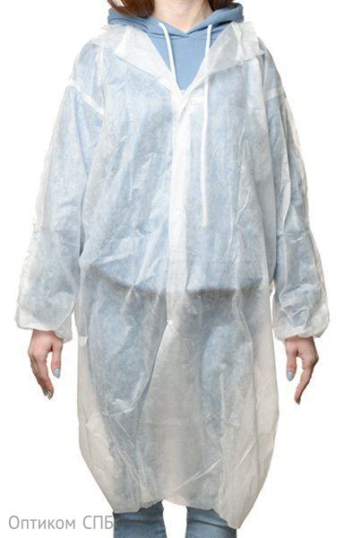 Халат изготовлен из высокотехнологичного нетканого материала. Гипоаллергенный, легкий, позволят сохранить комфорт в движениях. Используется для защиты одежды от пыльных частиц, химических веществ, биологических жидкостей. Структура материала создает барьер для микроорганизмов, позволяя поддержать стерильность в необходимых зонах. Отлично подходит для оказания медицинских и косметологических процедур, работы с биоматериалами, уборки. Нетканый халат предназначен для одноразового применения в медицинских учрежениях, лабораториях, салонах красоты, косметологических кабинетах, объектах пищевого, фармацевтического производства. Наличие кнопок на передней стороне халата добавляют ему удобства в использовании, позволяя экономить время при надевании и снятии. Халат представлен в белом цвете. Размер 52-54. Количество в упаковке 10 штук.