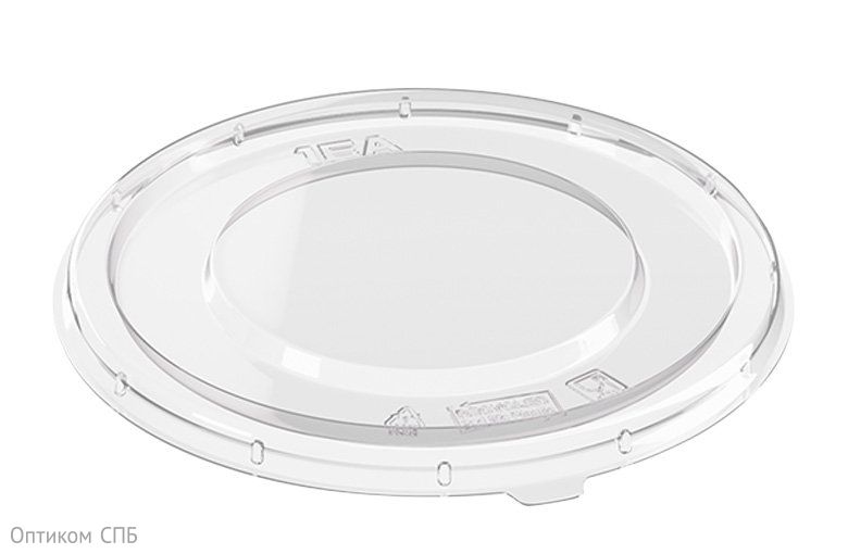 Крышка для контейнера 760 мл, диаметр 145 мм, полипропилен, 25 штук (контейнер 19-6473)