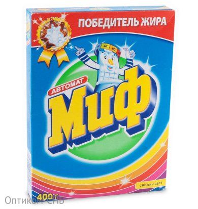 Миф Стиральный порошок, автомат, для цветного белья, 400 г