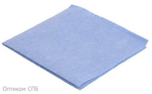Салфетка вискозная Textop хозяйственная 30x35 см, 90 г/м², синяя, 3 штуки в упаковке