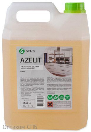 ГРАСС Azelit гель - универсальное чистящее средство для кухни. Удаляет жир, копоть и нагар на кухонных поверхностях и посуде. Содержит активные вещества, справляется с засохшими загрязнениями, расщепляет жир. В канистре 5 литров.
