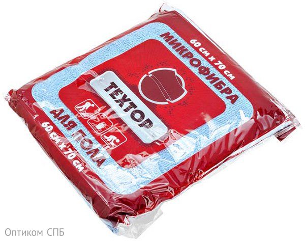 Тряпка для пола Textop из микрофибры, 60х70 см